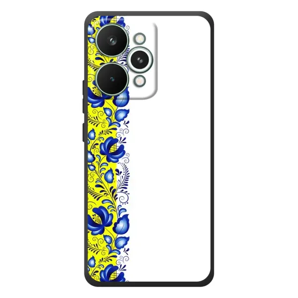 Чохол з малюнком «Жовто-біла вишиванка» для Realme 15 Pro Чохол з малюнком «Жовто-біла вишиванка» для Realme 15 Pro