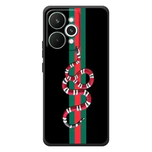 Чохли бренд ГУЧЧІ для RealMe 15 Pro (Змій Гуччі)