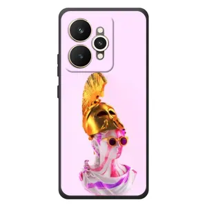 Чехол с Прикольным принтом на Realme 15 (АРТ Статуя)