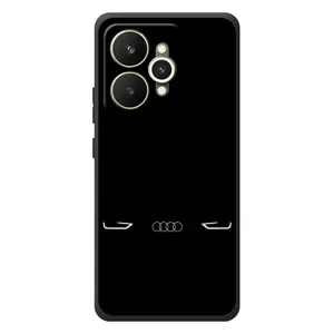 Силіконовий бампер з картинкою машини на Realme 15 (Сілует Audi)