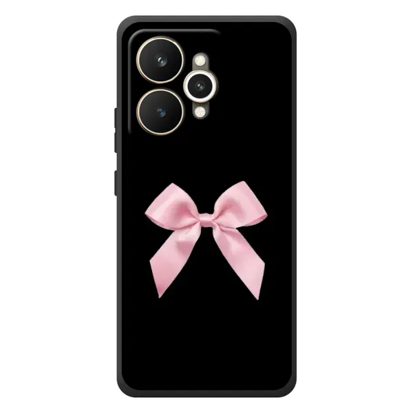 Чехол с рисунком «Бант на черном» для Realme 15 Чехол с рисунком «Бант на черном» для Realme 15