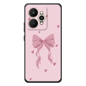 Чохол банти для Realme 15 (Бант на рожевому)