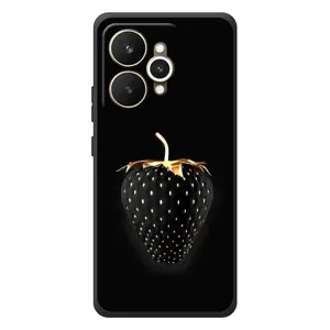 Чохол з зображенням смачної їжі для Realme 15 (Чорна полуниця)