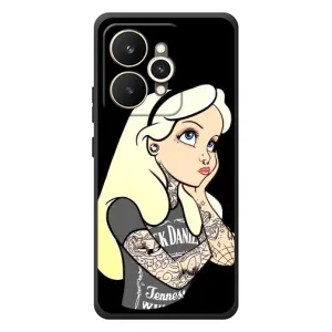 Чехол Стильные девушки на Realme 15 (Девушка обиделась)