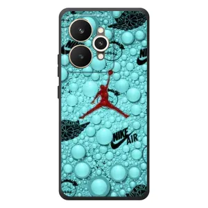Силиконовый Чехол Nike Air Jordan на Реалми 15 (Джордан Найк)