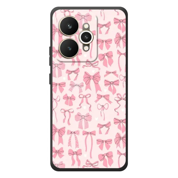 Чехол с рисунком «Фон бантики» для Realme 15 Чехол с рисунком «Фон бантики» для Realme 15