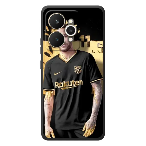Чехол с рисунком «Gold Neymar» для Realme 15