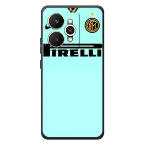 Силиконовые Чехлы принт Футбол на Realme 15 (Inter)