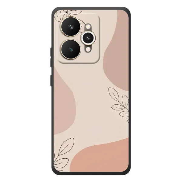 Чехол с рисунком «Коричневый фон» для Realme 15 Чехол с рисунком «Коричневый фон» для Realme 15