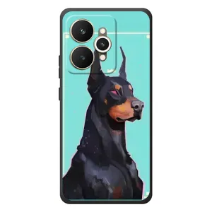 Чехол ДОБЕРМАН для Realme 15 (Король доберман)
