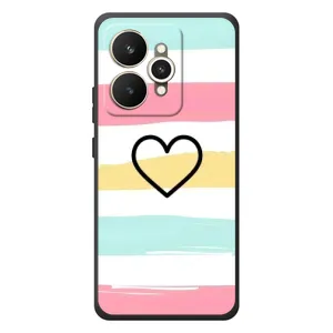 Чехлы с тематикой "Маленькие Сердечки" на Realme 15 (Красивое сердечко)