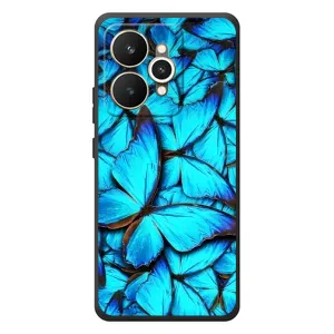 Силиконовый бампер с картинкой животных для Realme 15 (Крылья бабочек)