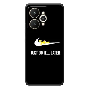Силиконовый Чехол на Realme 15 с картинкой Nike (Later)