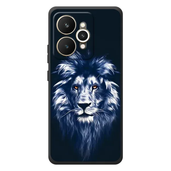 Чехол с рисунком «Лев - синий» для Realme 15 Чехол с рисунком «Лев - синий» для Realme 15