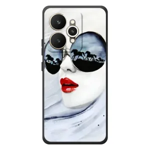 Чехол с картинкой Модные Девчонки Realme 15 (Любительница коней)