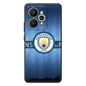 Силиконовые Чехлы принт Футбол на Realme 15 (ManCity)