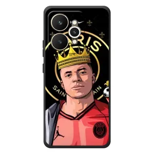Чехол (TPU) с Футболистом на Realme 15 (Mbappe King)
