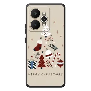 Чехол Санта Клаус для Realme 15 (Merry Christmas)