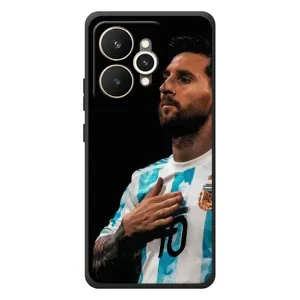 Чехлы Лео Месси Аргентина для Realme 15 (Месси Капитан)
