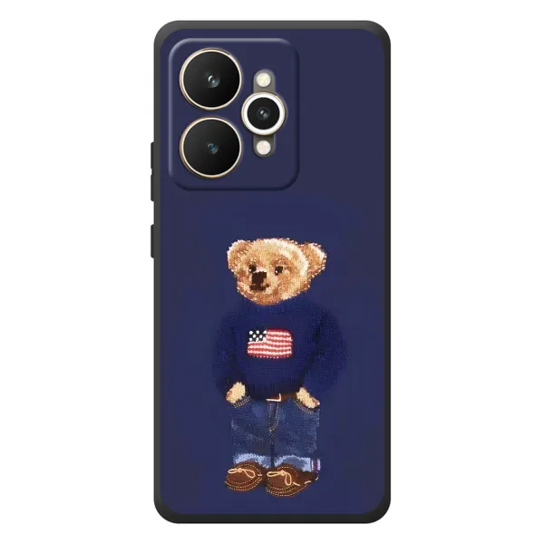 Чехол с рисунком «Мишка USA» для Realme 15