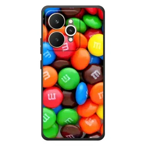 Чохол з зображенням смачної їжі для Realme 15 (Різнокольорові M&M'S)