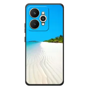Летний Чехол на Realme 15 (Море песок)