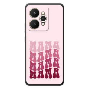 Чехлы на день мамы для Реалми 15 (Надпись мама)