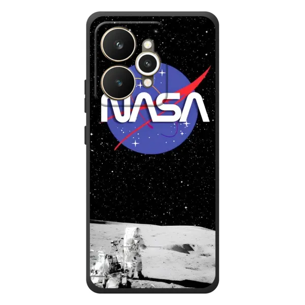 Чехол с рисунком «Nasa на луне» для Realme 15
