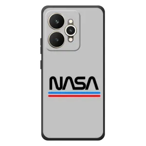 Силиконовый бампер с принтом "Наса" на Realme 15 (Наса)