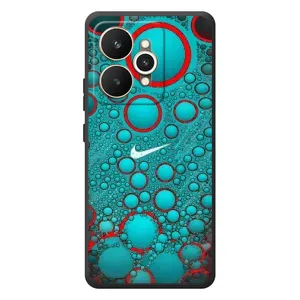 Силиконовый Чехол на Realme 15 с картинкой Nike (Найк зеленый)