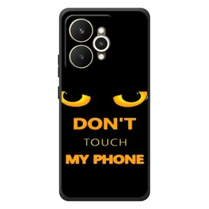 Чехол с Прикольным принтом на Realme 15 (Не трогай мой телефон)