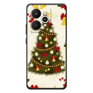 Чехол Новогодняя Елка на Realme 15 (Новогодний принт)
