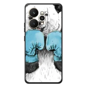 Чехлы с Пандами на Realme 15 (Панда боксер)