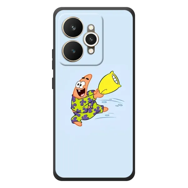 Чехол с рисунком «Патрик с подушкой» для Realme 15