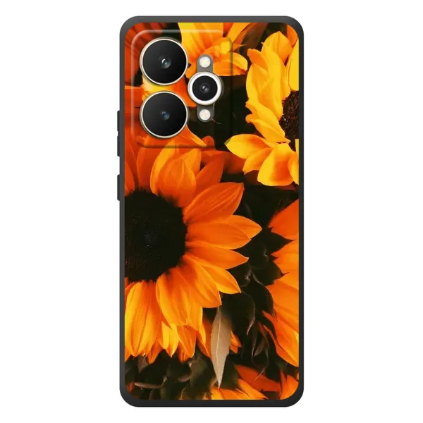 Чехол с рисунком «подсолнухи» для Realme 15 Чехол с рисунком «подсолнухи» для Realme 15