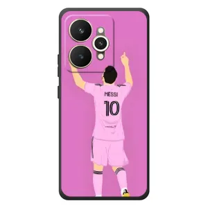 Чехлы Лео Месси в Майами на Realme 15 (Празднование Месси)