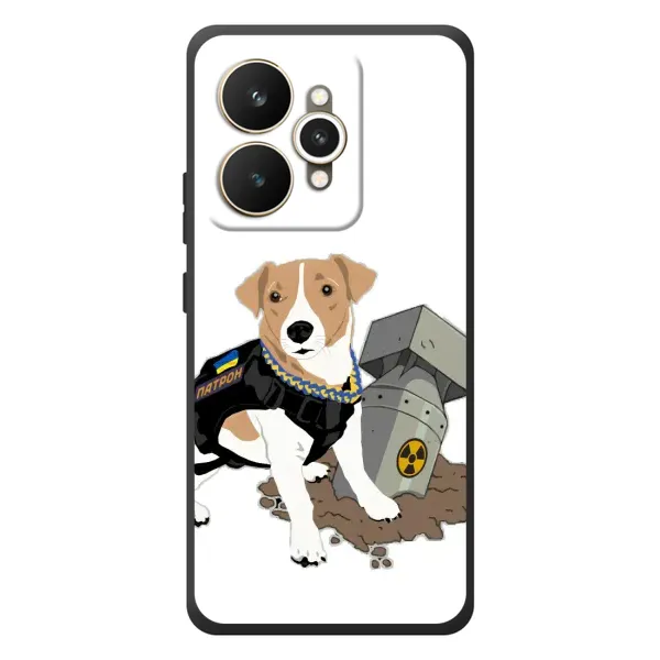 Чехол с рисунком «Пёс Патрон с ракетой» для Realme 15 Чехол с рисунком «Пёс Патрон с ракетой» для Realme 15