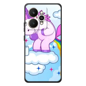 Чохол Unicorn на Realme 15 (Веселка Єдиноріга)