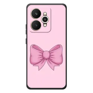 Чохол банти для Realme 15 (Рожевий бантик)