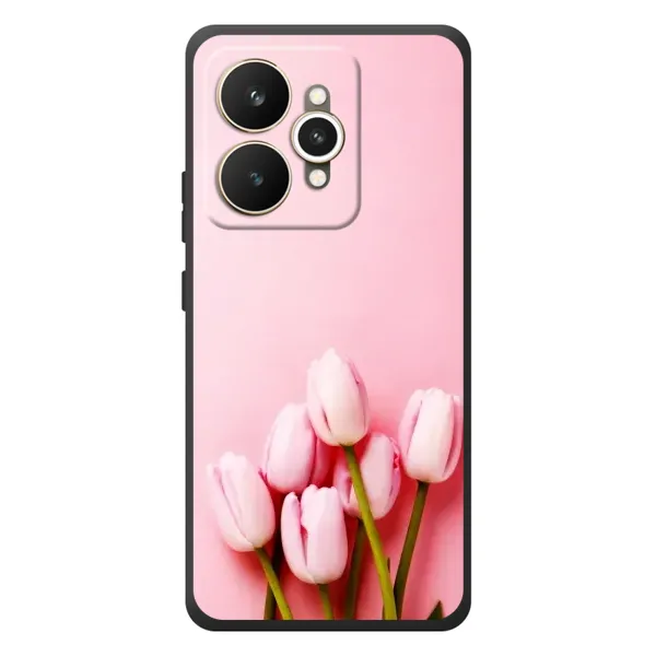 Чехол с рисунком «Розовые тюльпаны» для Realme 15 Чехол с рисунком «Розовые тюльпаны» для Realme 15