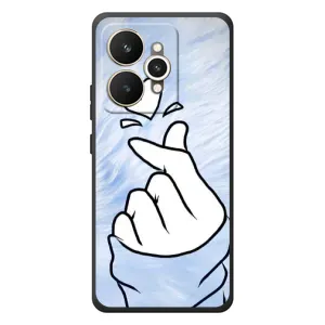 Чехлы (Знак сердечка) на Realme 15 (Сердечка знак)