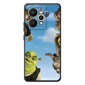 Печатный чехол с принтом Шрек для Realme 15 (Герои Шрек)