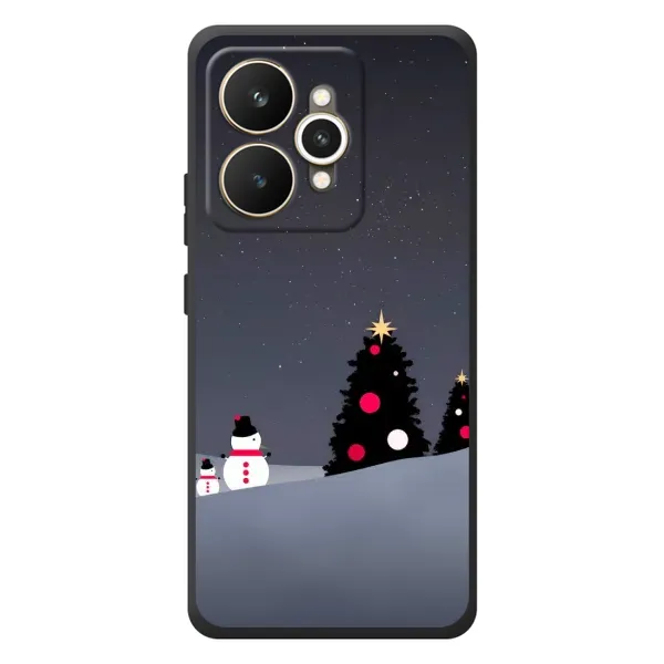 Чехол с рисунком «Снеговички» для Realme 15