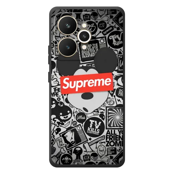 Чехол с рисунком «Supreme Маус» для Realme 15 Чехол с рисунком «Supreme Маус» для Realme 15