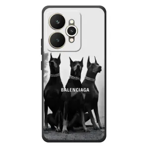 Чехол ДОБЕРМАН для Realme 15 (Три добермана)