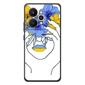 Чехол на Realme 15 Украинский дизайн (Украинка на всю голову)