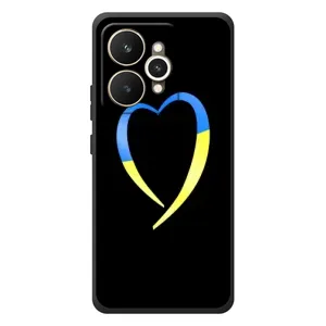 Силиконовый Чехол на Realme 15 (Я-Украина) (Украинское сердце)
