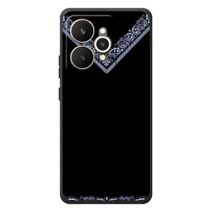 Силиконовый Чехол на Realme 15 (Воротник вышиванки)