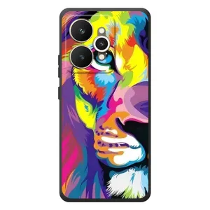 Чехол с картинкой на Realme 15 (Яркий Лев)