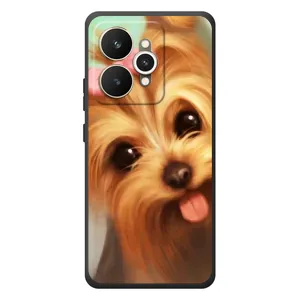 Чохол (ТПУ) Милі песики для Realme 15 (Йоркширський тер'єр)